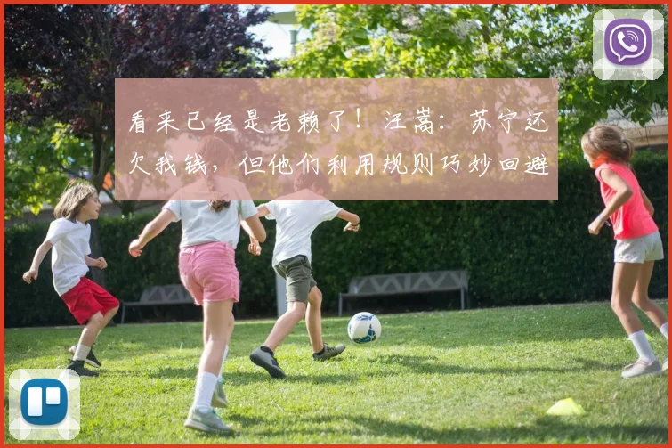 看来已经是老赖了！汪嵩：苏宁还欠我钱，但他们利用规则巧妙回避